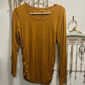 Scoop neck knit top